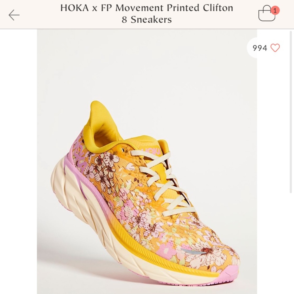 HOKA x Free People Movement Clifton 8